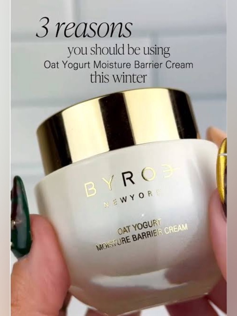 BYROE Oat Yogurt Moisture Barrier Cream
